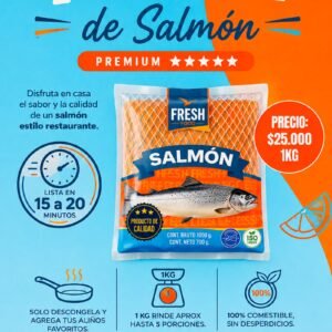Pulpa de salmón