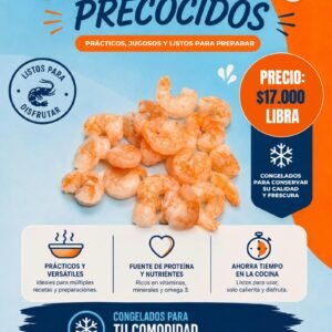 Camarones precocidos