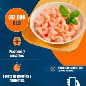 Camarones precocidos